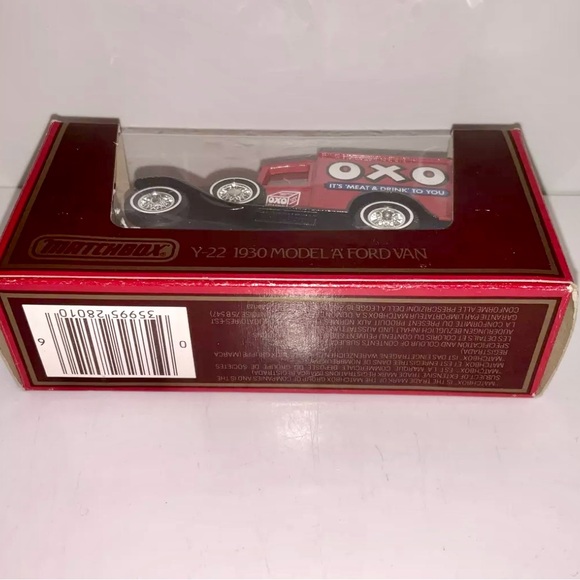 Matchbox Yesteryear Y-22 1930 Ford Model Van OXO Old Shop Stock - Picture 5 of 6